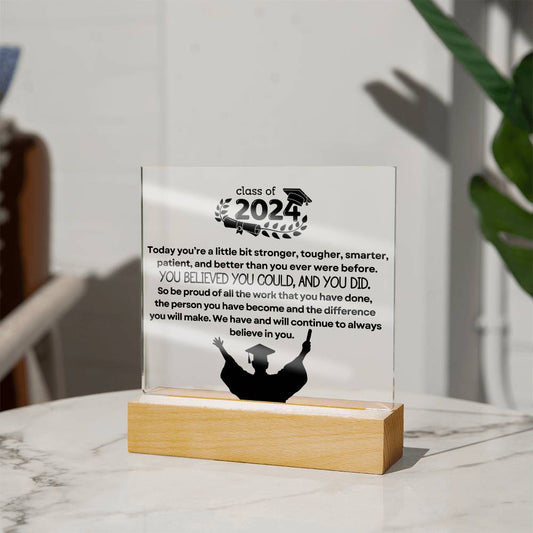 Class of 2024 Graduation Gift Plaque-[product type]