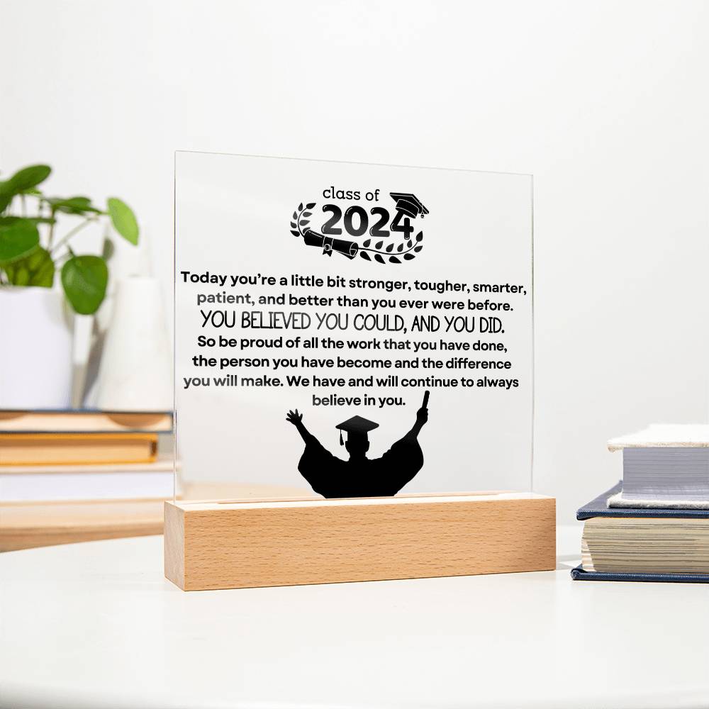 Class of 2024 Graduation Gift Plaque-[product type]