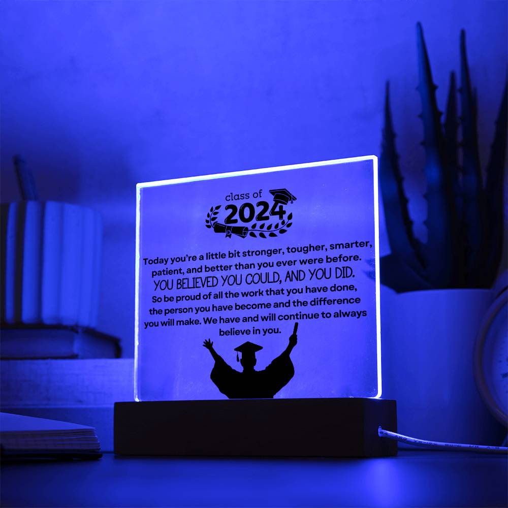 Class of 2024 Graduation Gift Plaque-[product type]