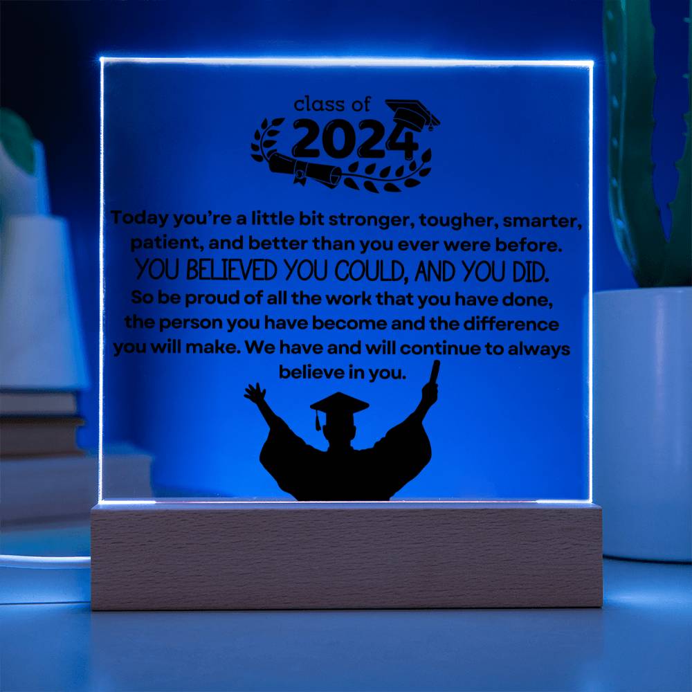 Class of 2024 Graduation Gift Plaque-[product type]