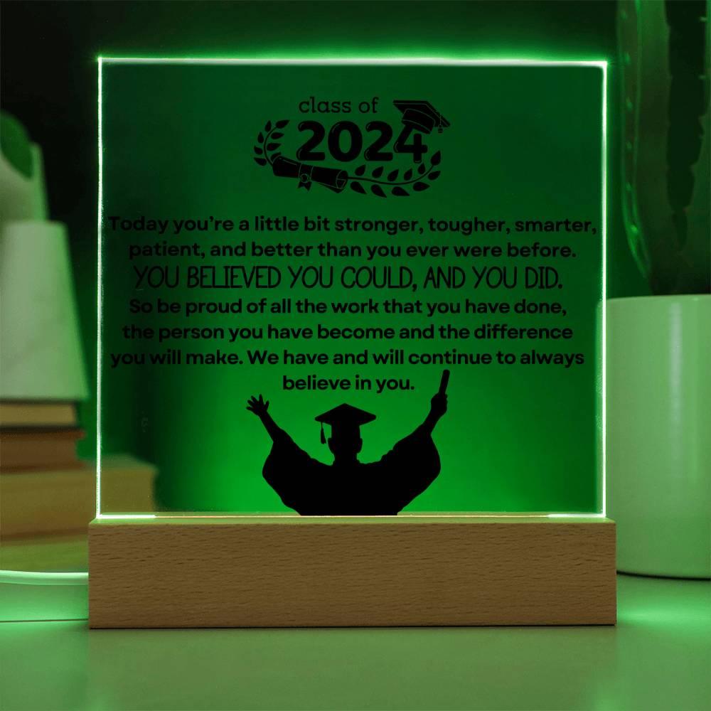 Class of 2024 Graduation Gift Plaque-[product type]