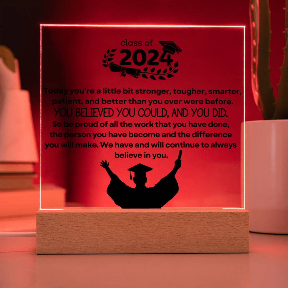 Class of 2024 Graduation Gift Plaque-[product type]