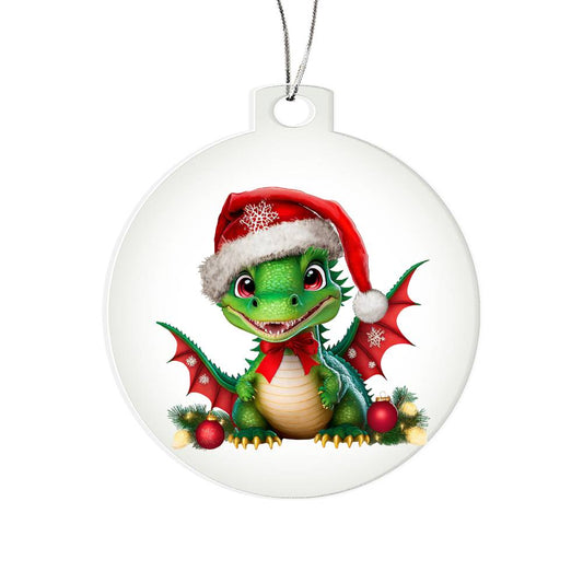 Dinosaur Acrylic Ornament-[Heartfelt Family Gift]