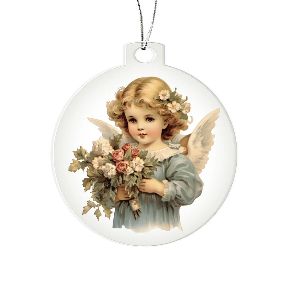 Angel Christmas Tree Ornament-[product type]