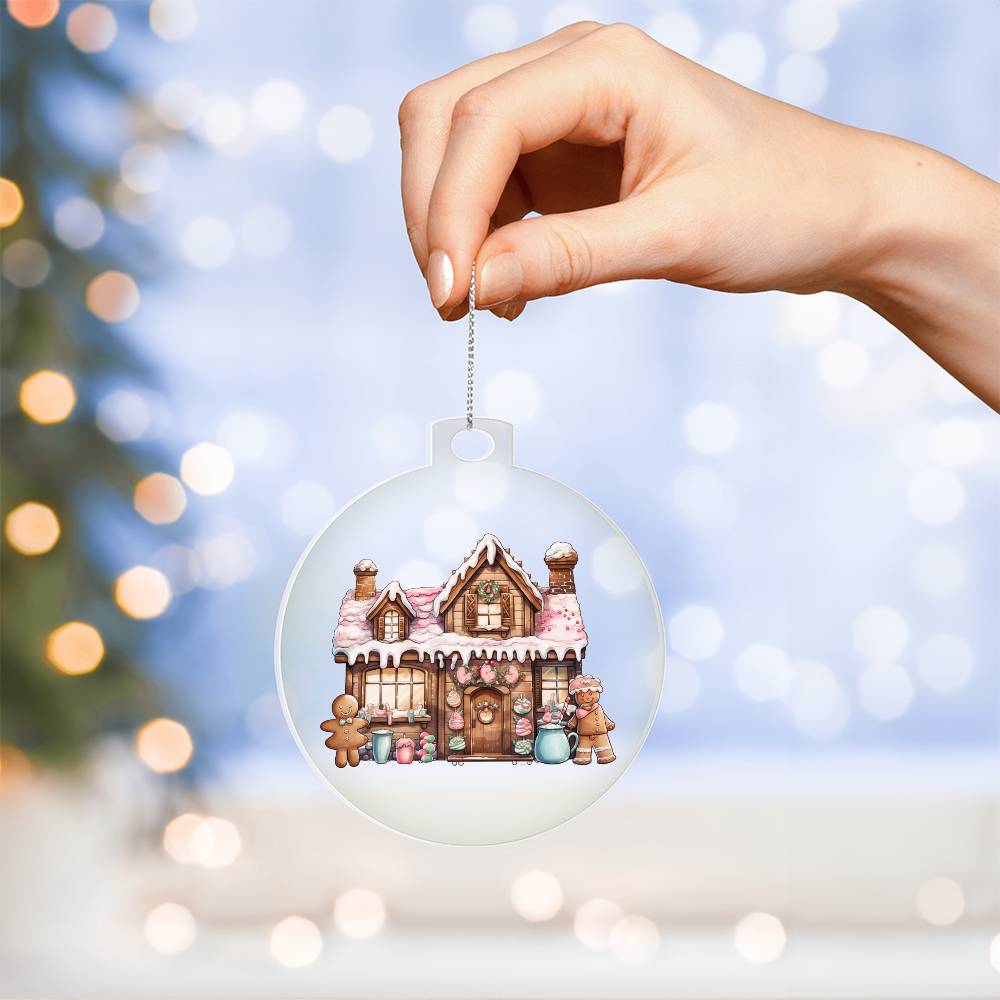 Gingerbread Christmas Ornament-[product type]