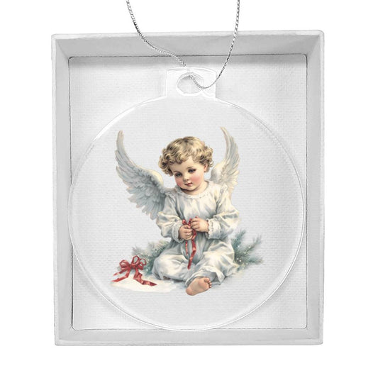 Angel Christmas Tree Ornament-[product type]