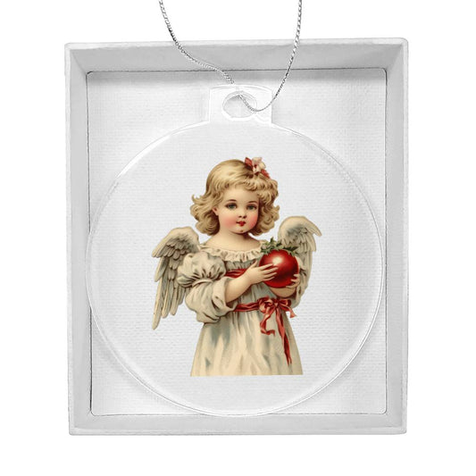 Angel Christmas Tree Ornament-[product type]