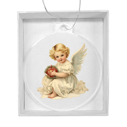 Angel Christmas Tree Ornament-[product type]