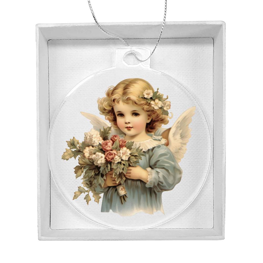 Angel Christmas Tree Ornament-[product type]