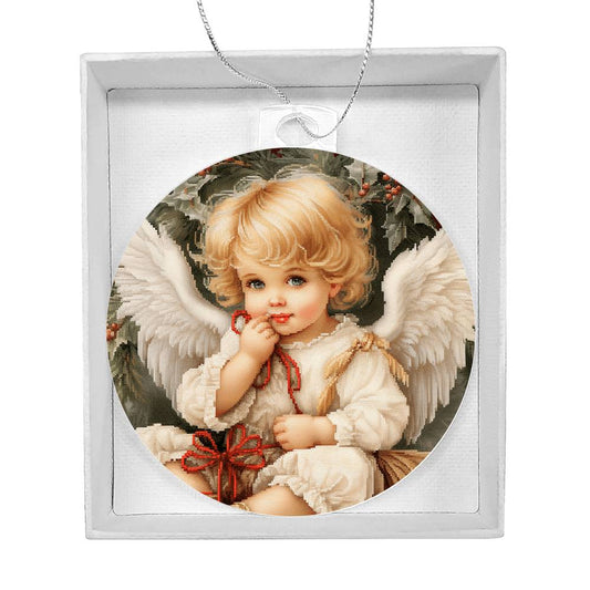 Handcrafted Angel Christmas Ornament - Stunning Holiday Decor-[Heartfelt Family Gift]