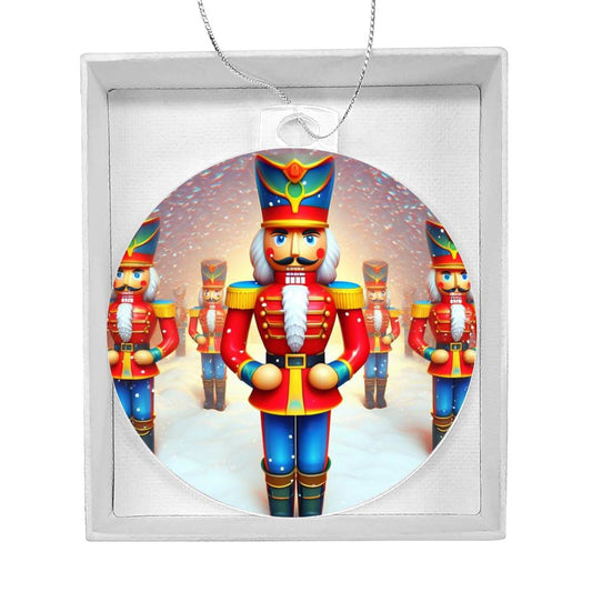 Toy Soliders Acrylic Christmas Tree Ornament-[product type]