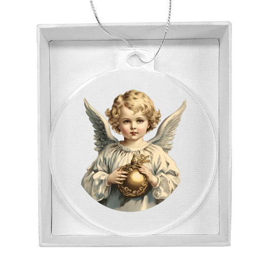 Angel Christmas Tree Ornament-[product type]