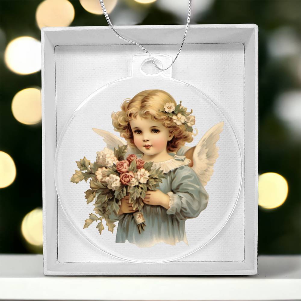 Angel Christmas Tree Ornament-[product type]