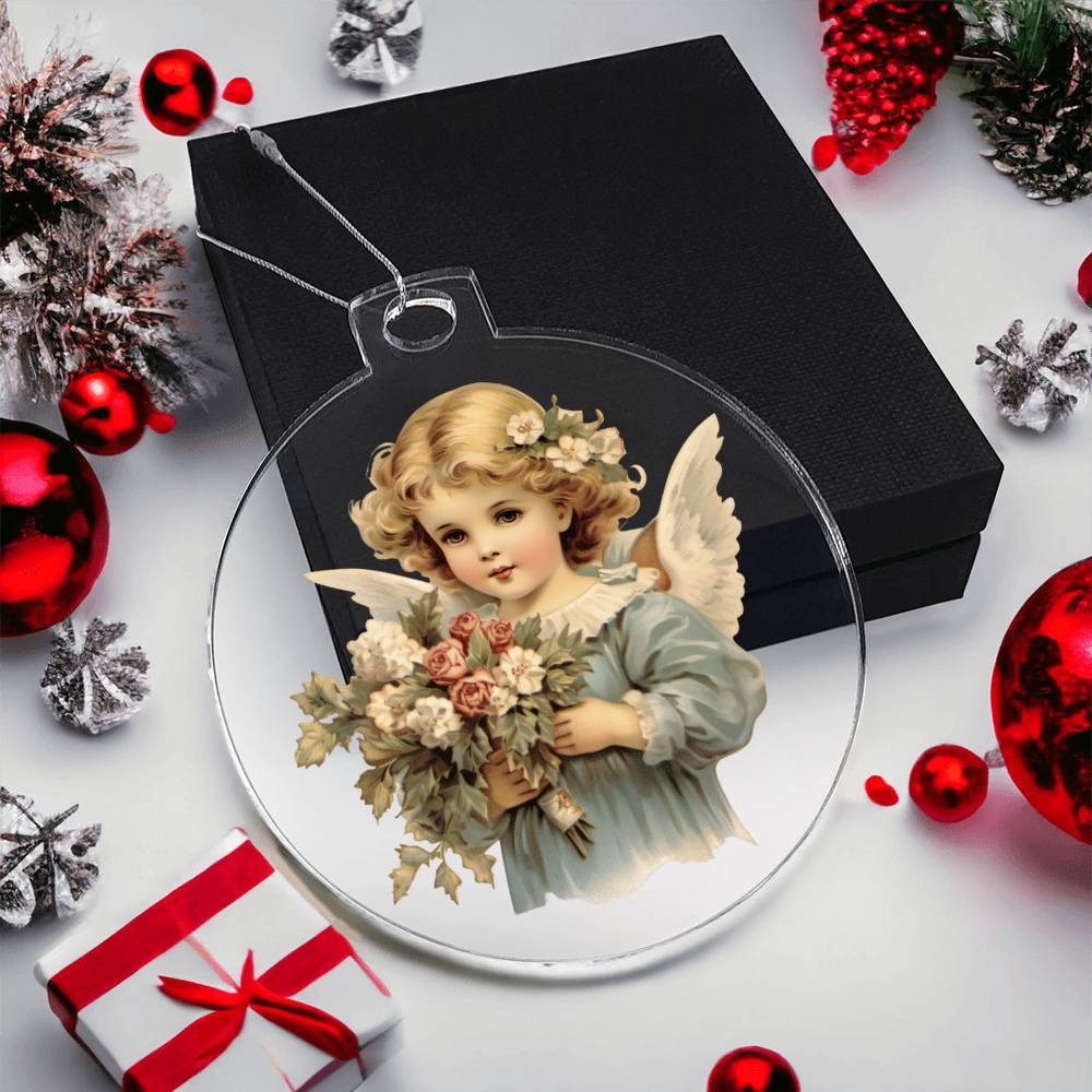 Angel Christmas Tree Ornament-[product type]