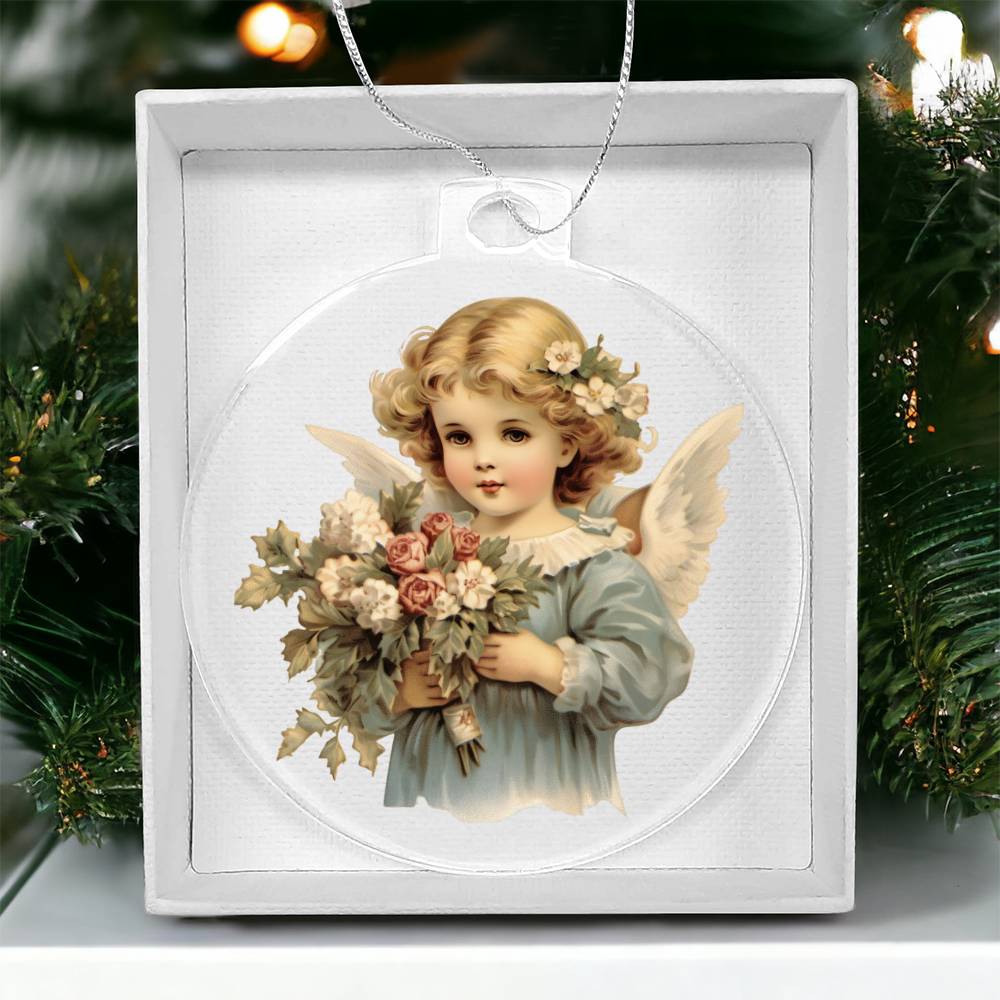 Angel Christmas Tree Ornament-[product type]