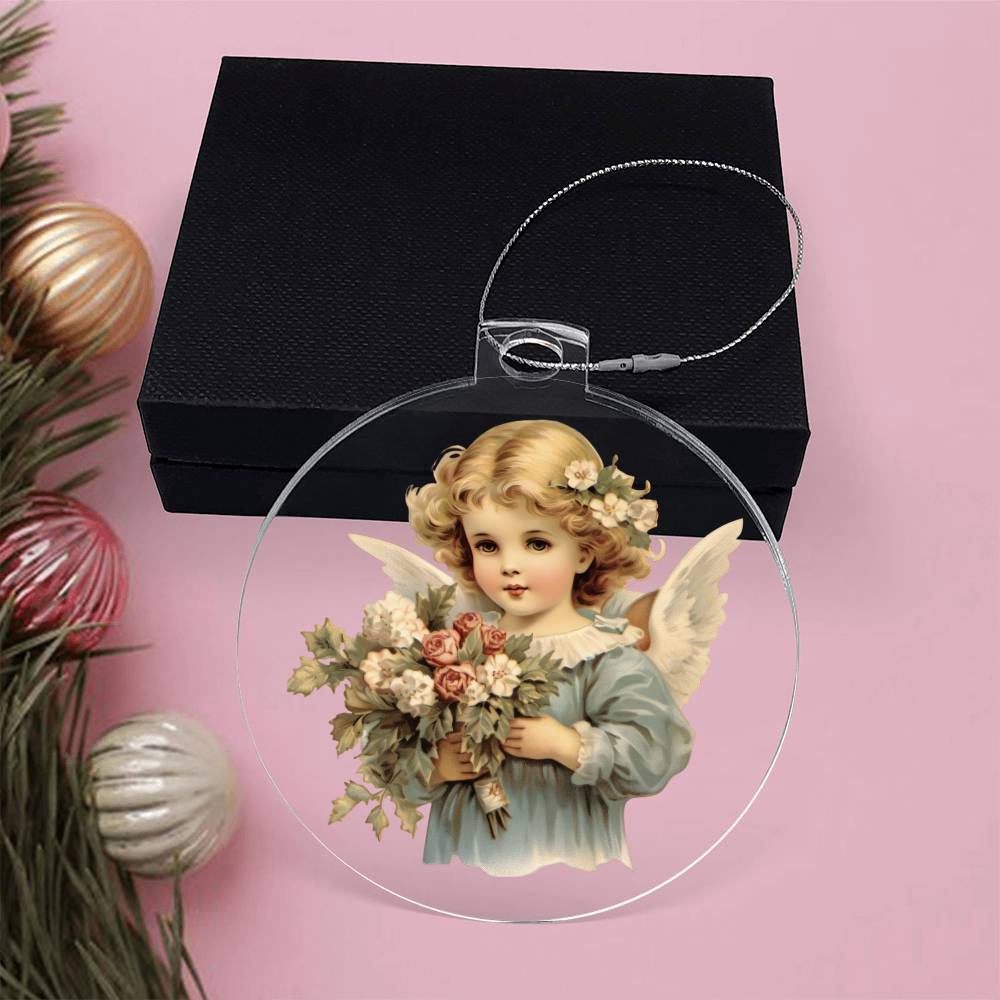 Angel Christmas Tree Ornament-[product type]