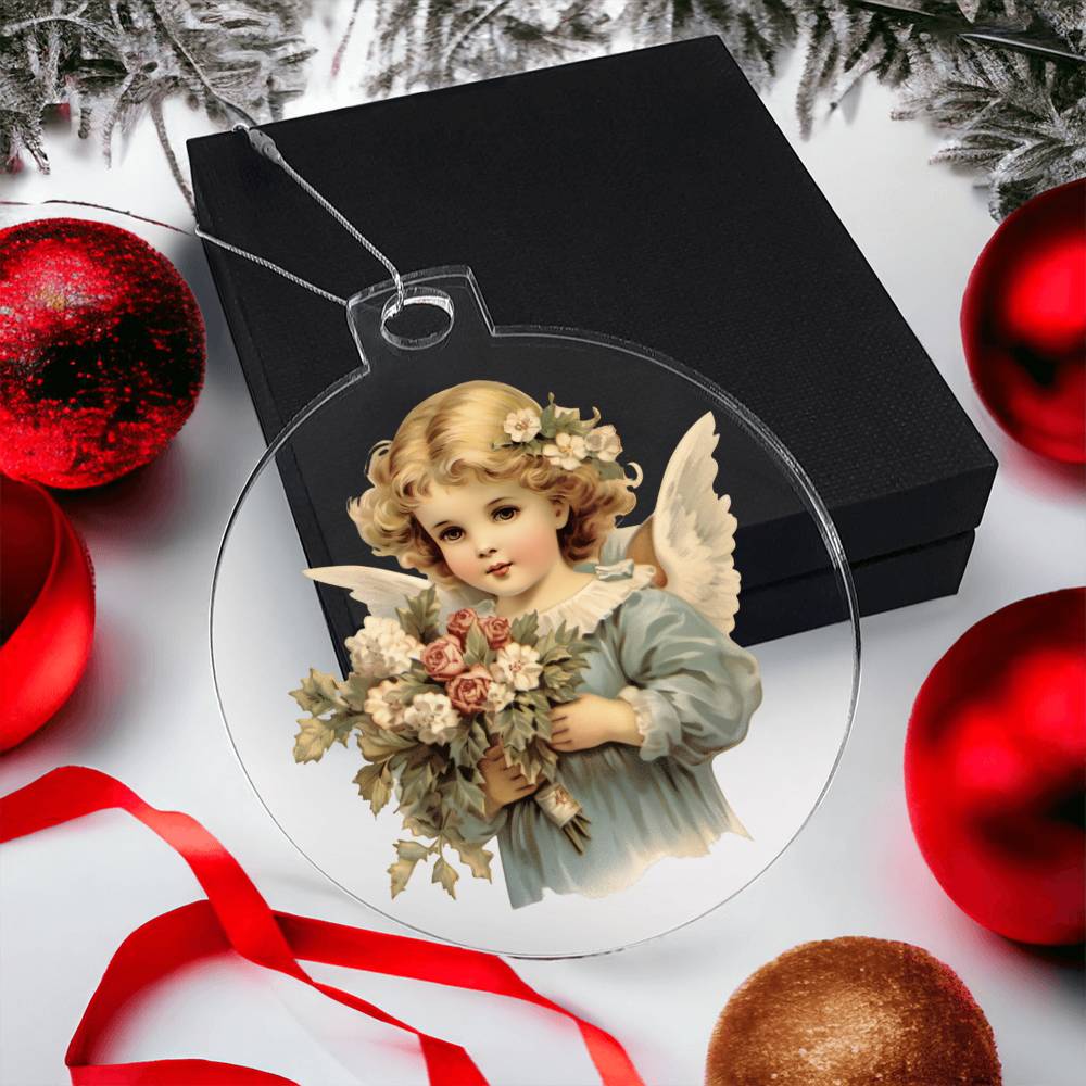 Angel Christmas Tree Ornament-[product type]