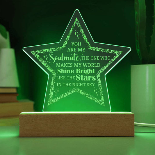 Soulmate LED Engraved Plaque-[product type]