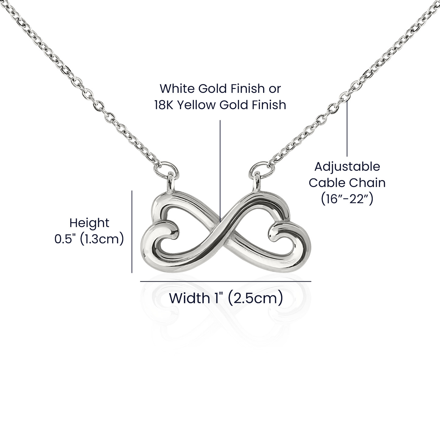 Wife endless love necklace