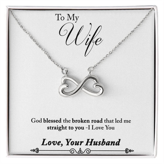 Husband to wife Endless Love Necklace