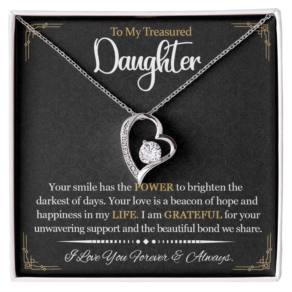 To My Daughter Necklace, Daughter Mother Necklace, Daughter Gift From Mom-[product type]