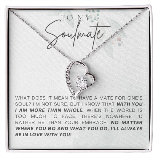 To Soulmate Necklace Gift For Girlfriend Wife Birthday Valentines Day Christmas-[product type]