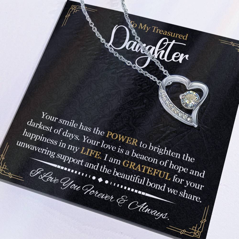 To My Daughter Necklace, Daughter Mother Necklace, Daughter Gift From Mom-[product type]