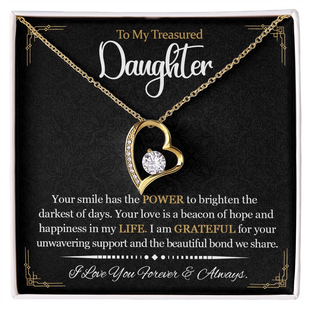 To My Daughter Necklace, Daughter Mother Necklace, Daughter Gift From Mom-[product type]