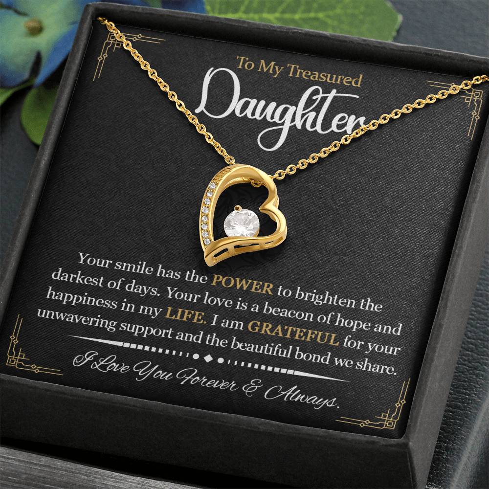 To My Daughter Necklace, Daughter Mother Necklace, Daughter Gift From Mom-[product type]