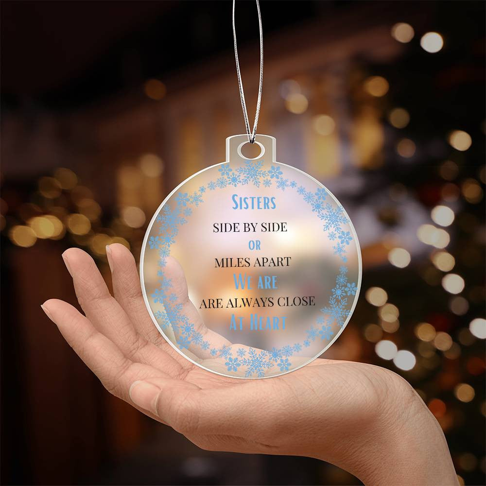 Acrylic Ornament Plaque-[Heartfelt Family Gift]