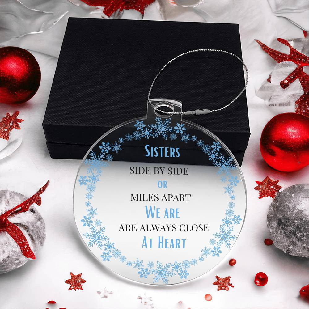 Acrylic Ornament Plaque-[Heartfelt Family Gift]