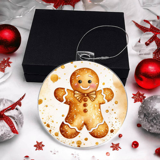 Gingerbread Man Christmas Ornament-[Heartfelt Family Gift]