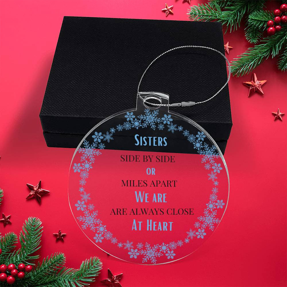 Acrylic Ornament Plaque-[Heartfelt Family Gift]