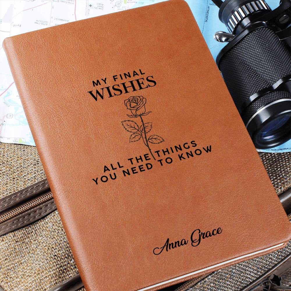 My Final Wishes End of Life Planner Journal-[Heartfelt Family Gift]