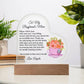 Boyfriends Mom Gift Plaque-[product type]