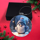 Cute Penquin Acrylic Christmas Ornament