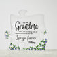 Grandma Puzzle Piece Acrylic Sign