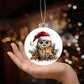 Owl Acrylic Christmas Ornament-[Heartfelt Family Gift]