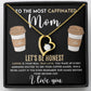 Caffeinated Mom -Forever Love Heart Necklace-FashionFinds4U