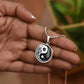 Yin Yang Necklace with Engraving-[Heartfelt Family Gift]