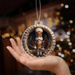 Nutcracker Acrylic Christmas Ornament-[Heartfelt Family Gift]