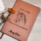 Just a Girl Who Loves Horses Personalized Journal-[Heartfelt Family Gift]