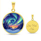 Northern Lights Pendant Necklace-[Heartfelt Family Gift]