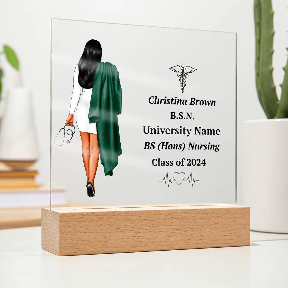 Personalized Nursing Graduation Gift Plaque-[product type]