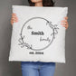 Family Name Classic Pillow-[product type]