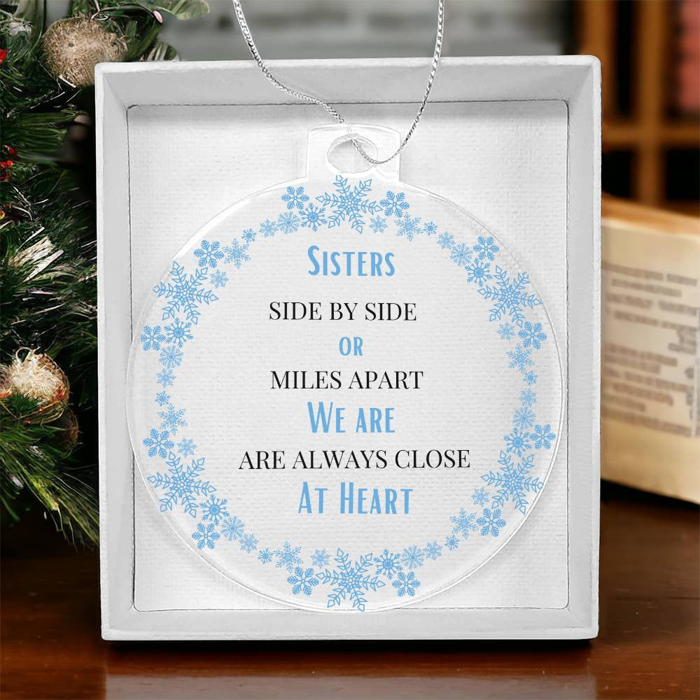 Acrylic Ornament Plaque-[Heartfelt Family Gift]