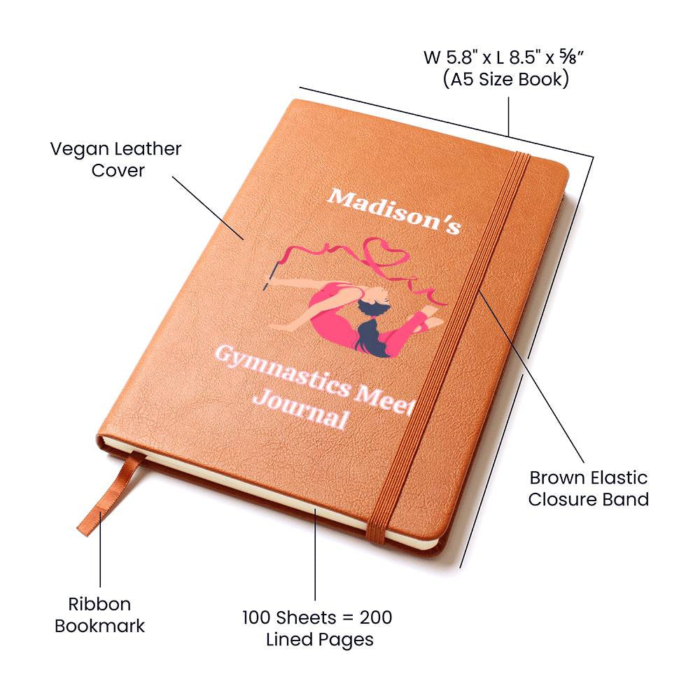 Personalized Gymnastics Journal Tracker Diary-[Heartfelt Family Gift]