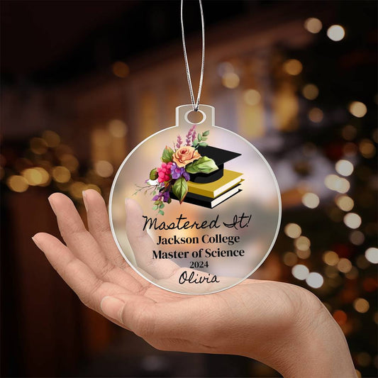 Graduation Ornament-[Heartfelt Family Gift]