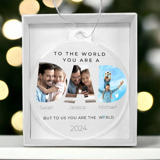 Acrylic Ornament Plaque-[Heartfelt Family Gift]