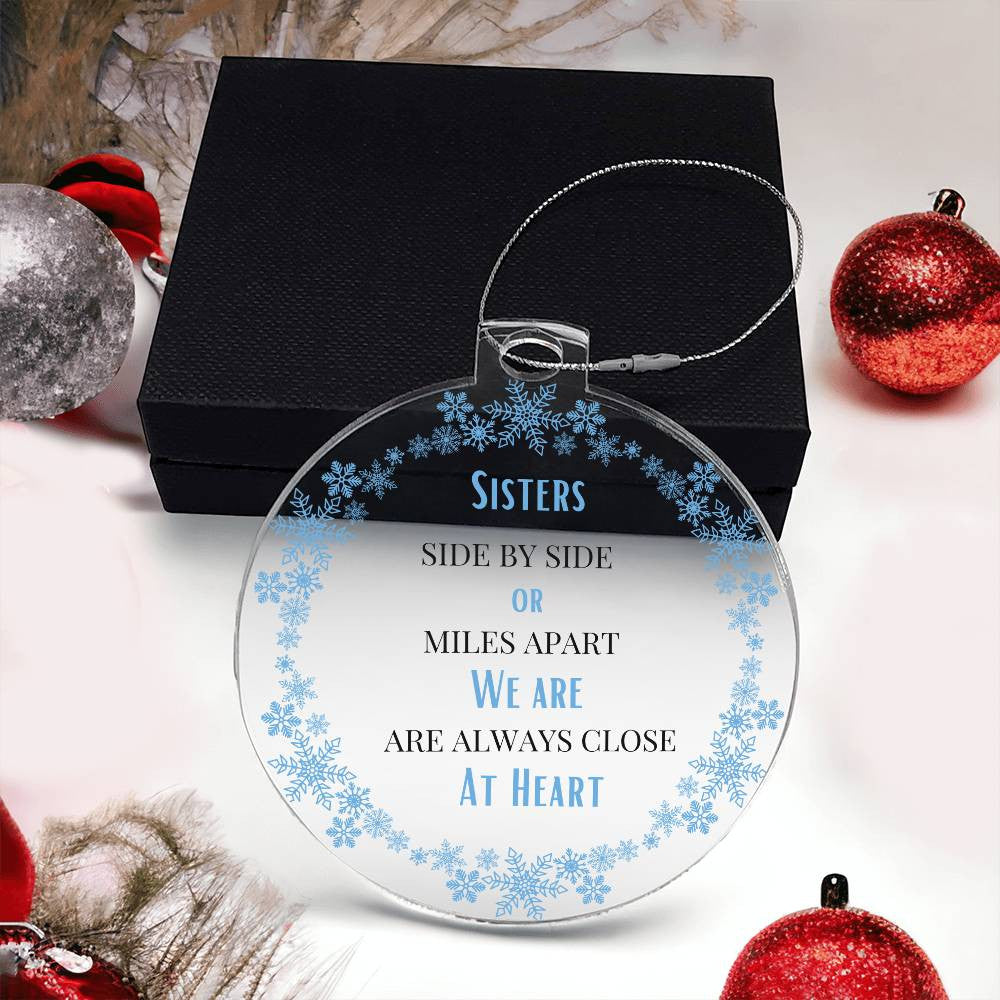 Acrylic Ornament Plaque-[Heartfelt Family Gift]